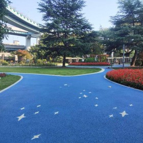 三門峽市 彩色透水混凝土 透水地坪粘接料廠家直銷  c25彩色透水混凝土包工包料