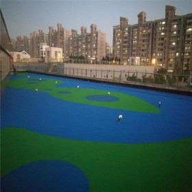 簡陽市 彩色透水混凝地坪材料增強(qiáng)劑 彩色透水混凝土生產(chǎn)廠家   透水混凝土價格一平米多少錢  彩色透水路面價格