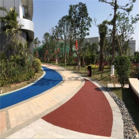 鶴壁市 彩色混凝土路面   生態(tài)透水混凝土源頭材料廠家  免費提供技術(shù)指導(dǎo)  送貨到工地