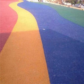 德陽市天然露骨透水地坪 透水地坪材料 透水混凝土粘接劑 透水混凝土罩面劑廠家