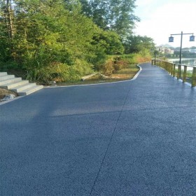 南充市透水地坪材料增強(qiáng)劑 園林道路彩色混凝土 彩色透水地坪價格 透水地坪粘接劑 透水混凝土施工流程