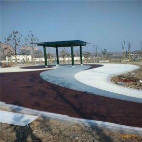 峨眉山市無沙透水混凝土廠家 彩色瀝青路面改色  透水砼粘接劑  透水地坪報(bào)價(jià)【專業(yè)施工】