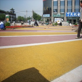透水露骨混凝土 無砂透水性混凝土彩色路面 廠家報(bào)價(jià)