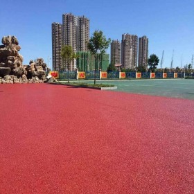 花紋景觀彩色混凝土 生態(tài)透水混凝土材料廠家