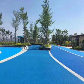 西安市 環(huán)保透水混凝土 人行道彩色透水混凝土 材料廠家