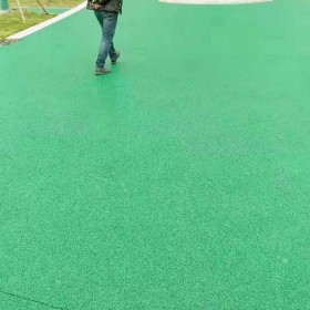 透水性混凝土彩色路面 無(wú)砂透水混凝土 普通彩色透水混凝土