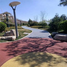 彩色生態(tài)透水混凝土地坪 海綿城市透水混凝土面漆 生產(chǎn)廠(chǎng)家