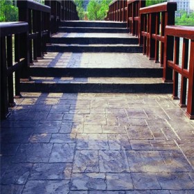 藝術(shù)壓花地坪 混凝土壓花地坪 壓印脫模劑 廠家免費指導(dǎo)施工