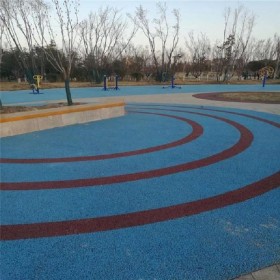 海綿透水地坪 彩色生態(tài)透水混凝土 海綿城市透水地面 免費(fèi)指導(dǎo) 送貨到工地