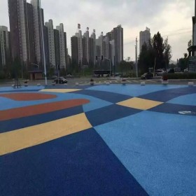 車行彩色混凝土道路 彩色生態(tài)透水混凝土地坪 彩色透水砼 價格大概多少