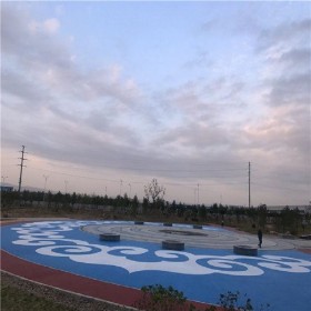 c25彩色透水混凝土 生態(tài)透水地坪 透水混凝土材料 生產廠家