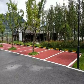 無沙透水混凝土 廣場彩色混凝土 銀行停車場地坪 透水混凝土廠家 服務(wù)周到的本地廠家