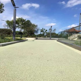武漢市 細粒式彩色混凝土 生態(tài)透水地坪 海綿城市透水混凝土 批發(fā)價格