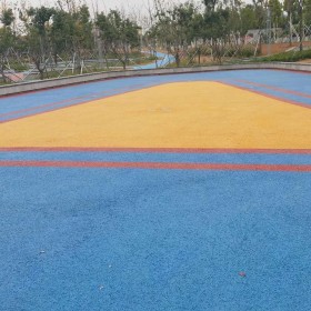 甘肅省 透水混凝土路面 彩色強固透水混凝土 生態(tài)透水地坪 材料批發(fā)