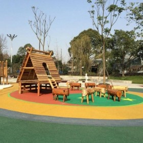 中山市 露骨彩色透水混凝土 生態(tài)透水地坪 海綿城市透水砼 免費(fèi)送貨到工地